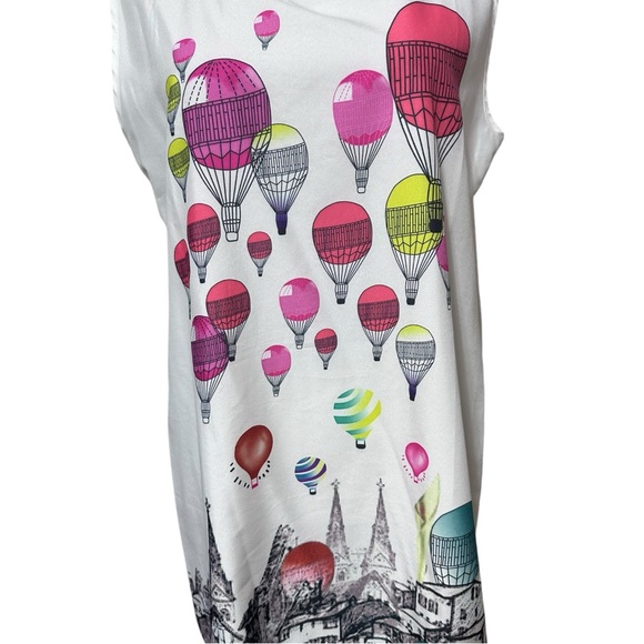 Mod hot air balloon sheath dress - Picture 2 of 4